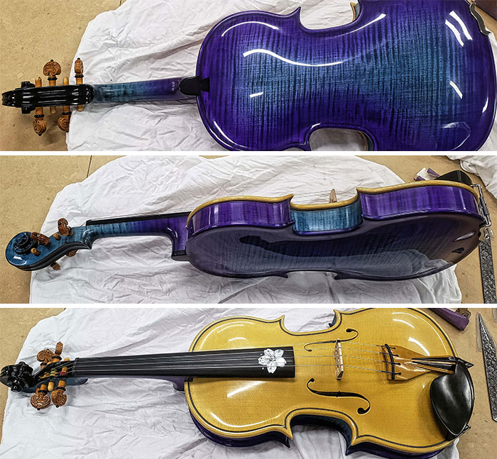He creado mi primer violín