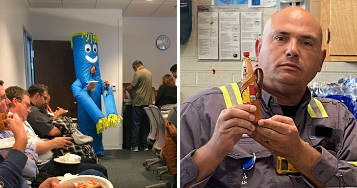 28 Divertidos compañeros de trabajo a los que deberían pagar más por alegrarnos el día (nuevas fotos)