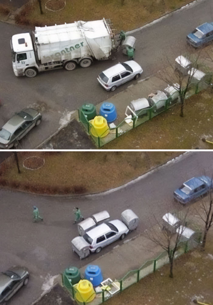 La venganza del camión de la basura