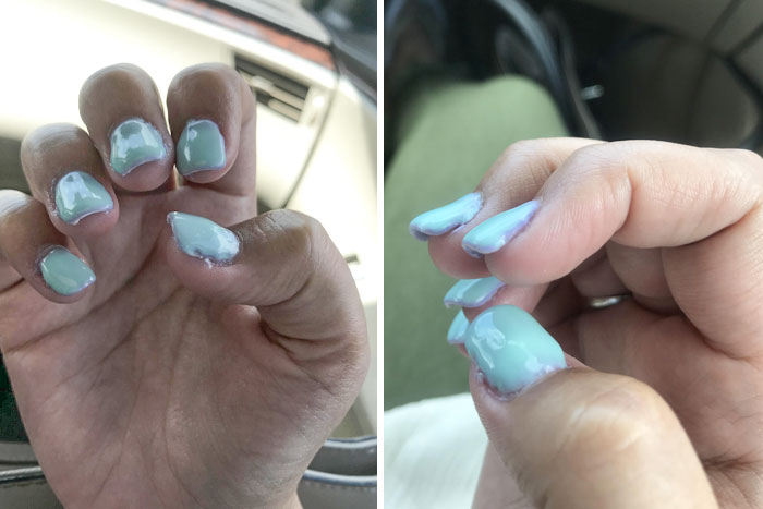Fui a arreglarme las uñas para mi boda... tuve que ir a otro sitio después