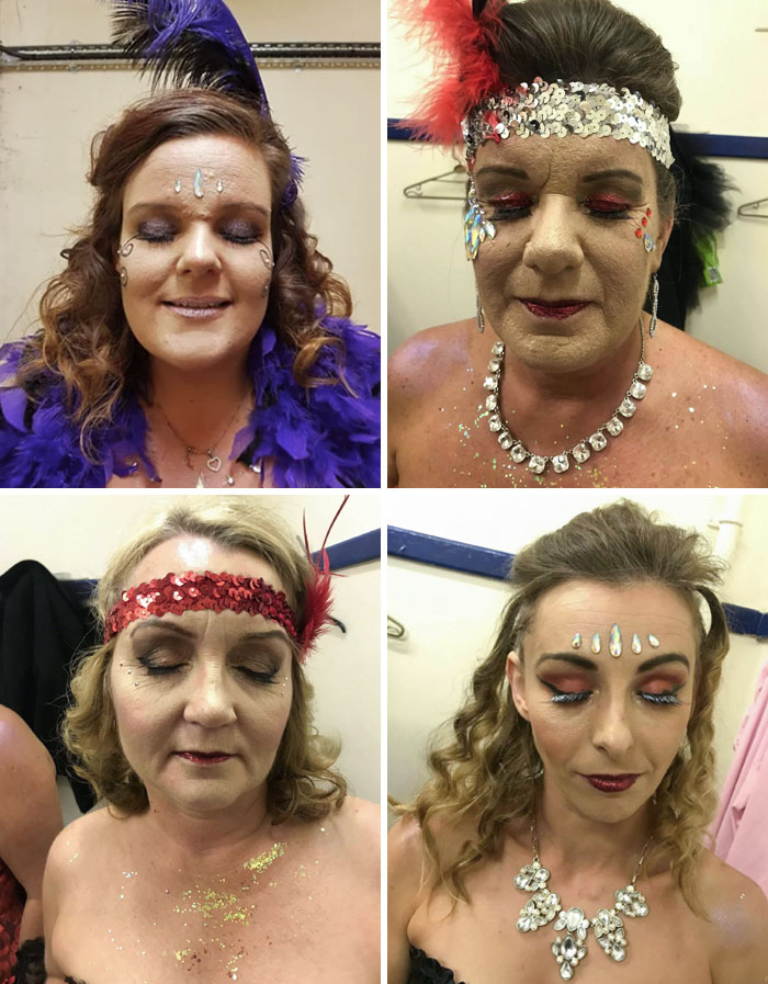 Esta maquilladora vive cerca de mi, y estas son sus creaciones