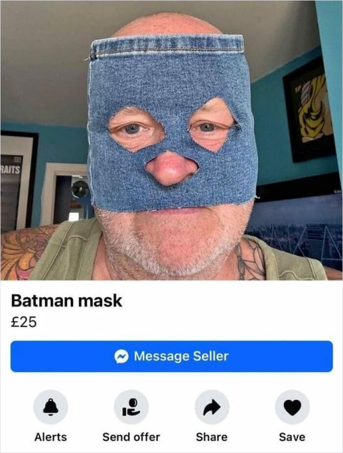 Máscara de Batman...