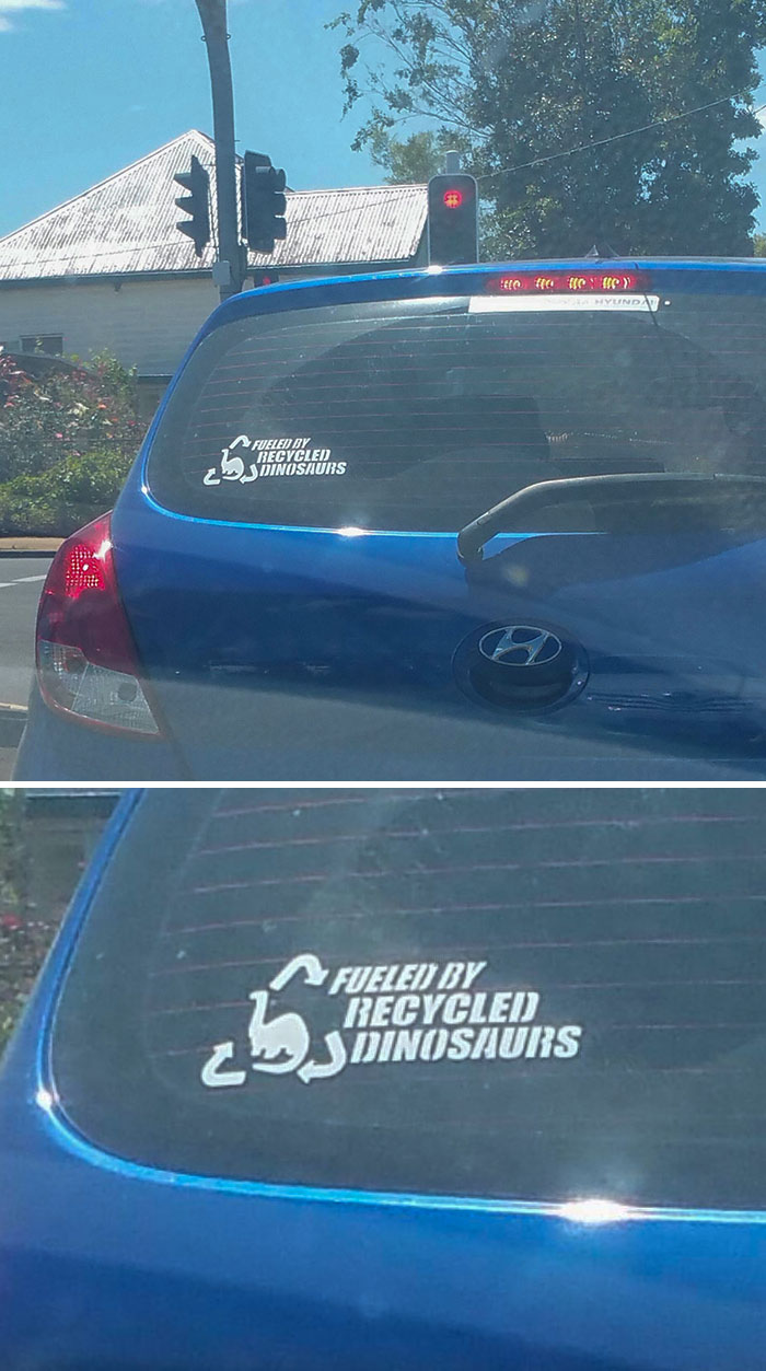 Impulsado por dinosaurios reciclados