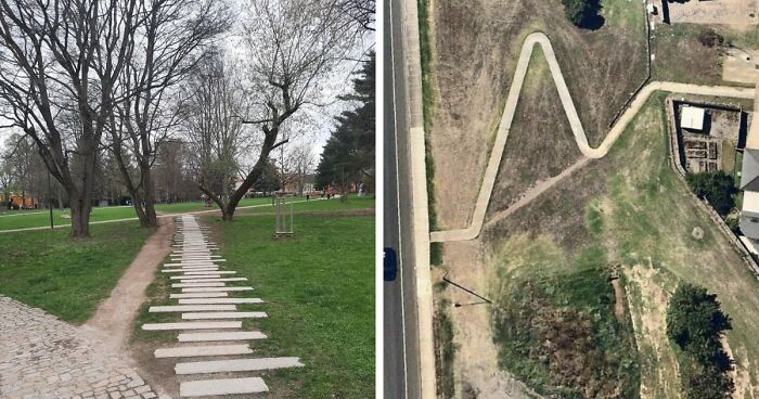«Caminos del deseo»: 40 fotos mostrando lo que ocurre cuando los planificadores urbanos no entienden lo que necesita la gente