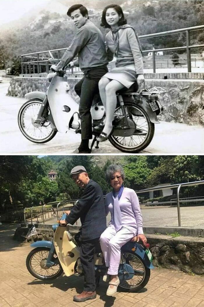 1967-2018 Misma moto, misma pareja