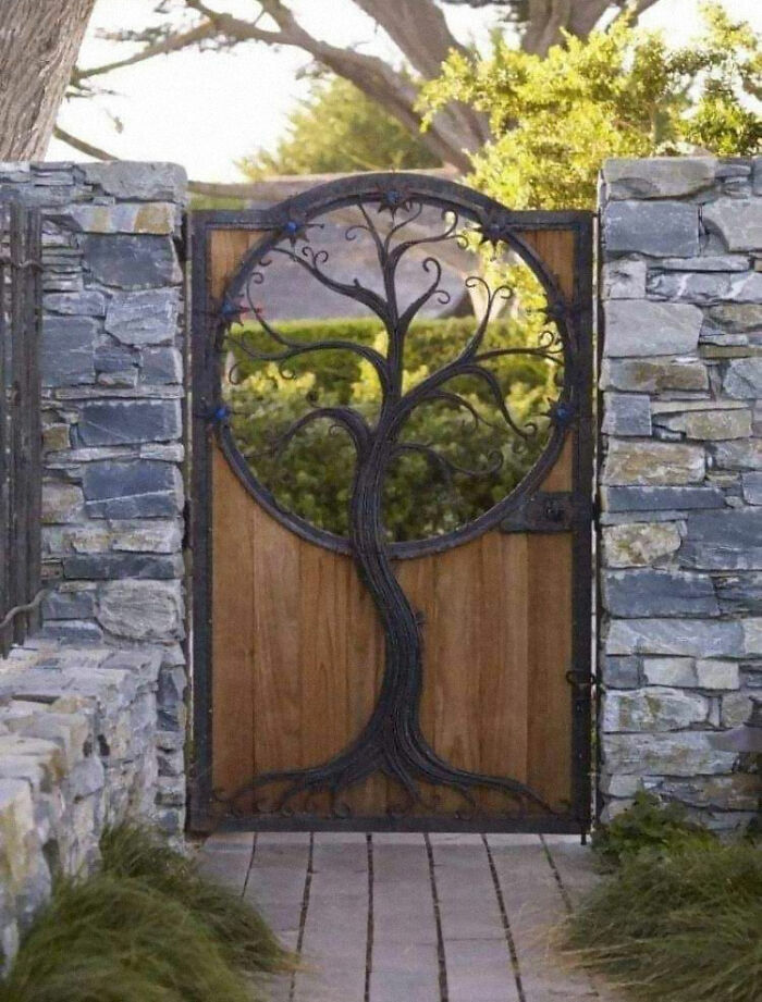Increíble diseño de puerta