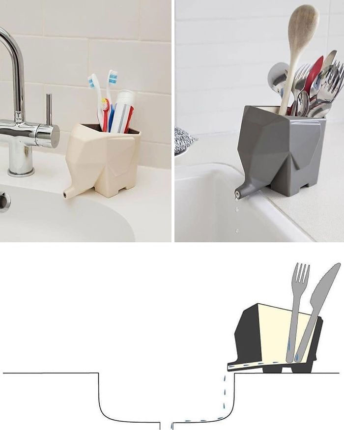 Para secar los cubiertos, por Peleg Design