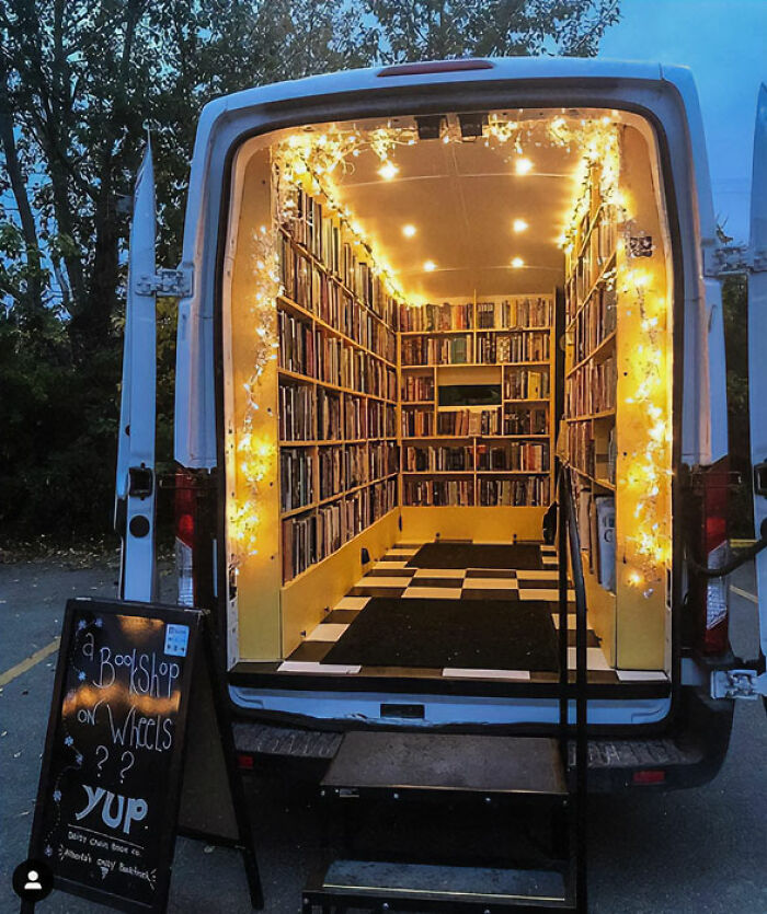 Librería sobre ruedas