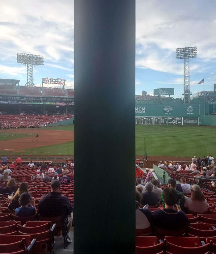 Viajé unos 1.500 kilómetros para ver Fenway Park por primera vez. Esta es mi vista