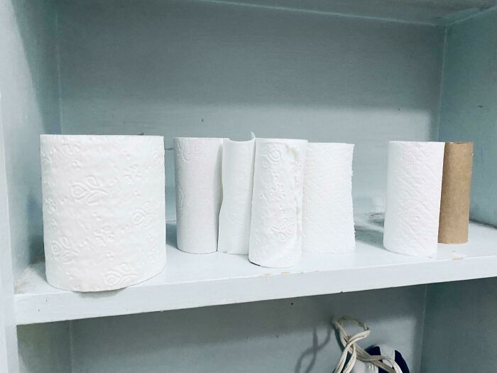 El cementerio de papel higiénico de mi novio