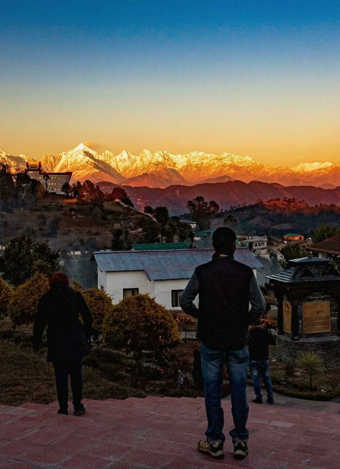 Doradas montañas del Himalaya