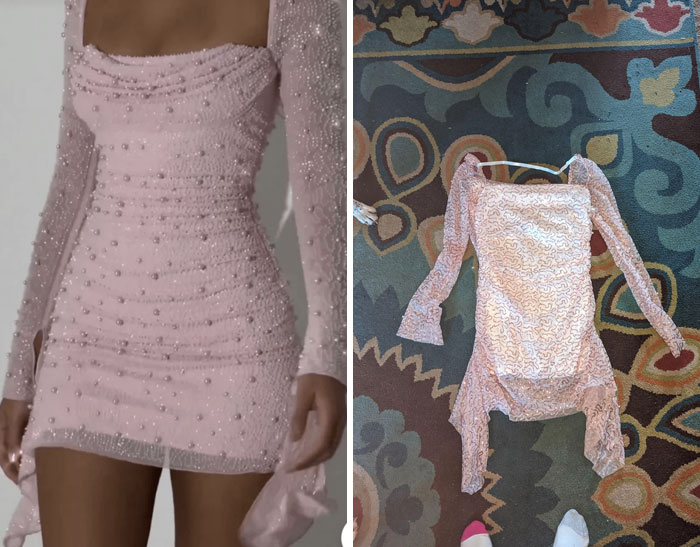 Compré este vestido y finalmente lo recibí tres meses después sólo para que me estafaran
