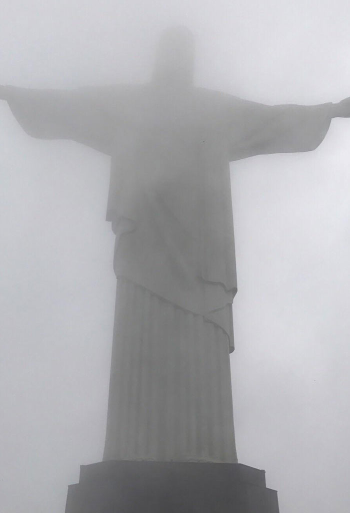 Vacaciones en Brasil, yendo a ver el Cristo