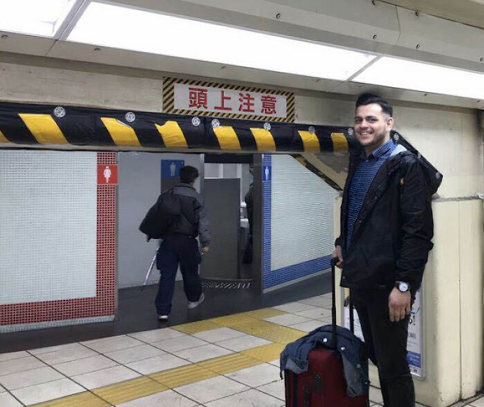 Mi primer viaje a Japón. Soy demasiado alto en este país