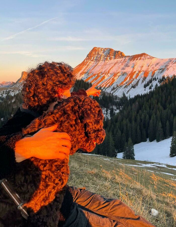 Mi perro y yo tenemos el mismo pelo