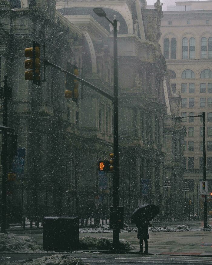Esta foto de Philadelphia fue muy difícil de tomar, pero es de mis favoritas