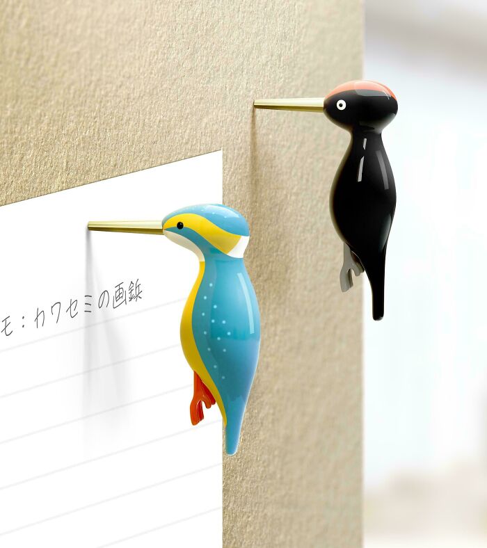 Chinchetas en forma de aves