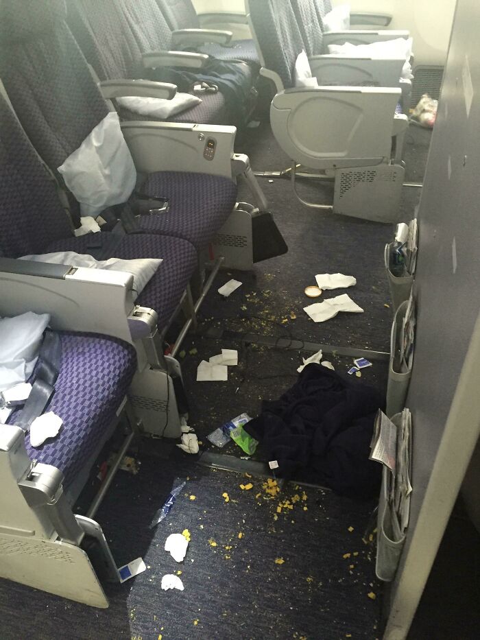 Habéis pagado por el ticket, pero esto es demasiado