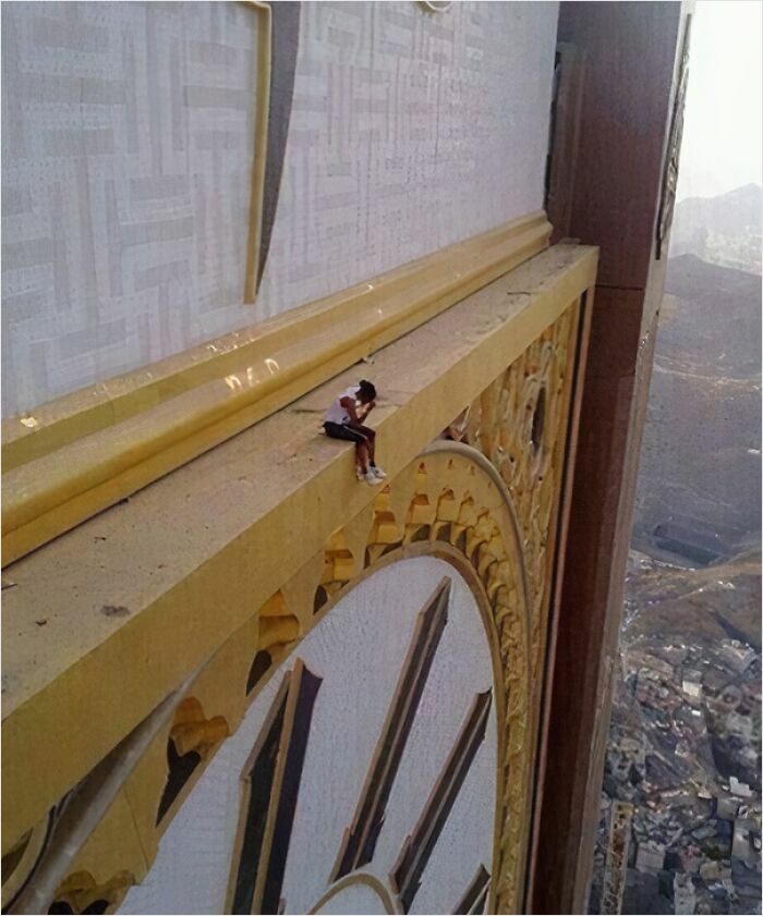 ¿Por qué no sentarse en la Torre del Reloj Real de La Meca?