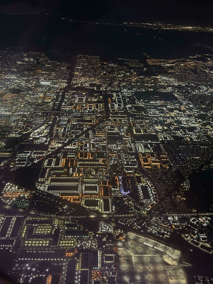 El sur de Los Ángeles parece una placa base de ordenador