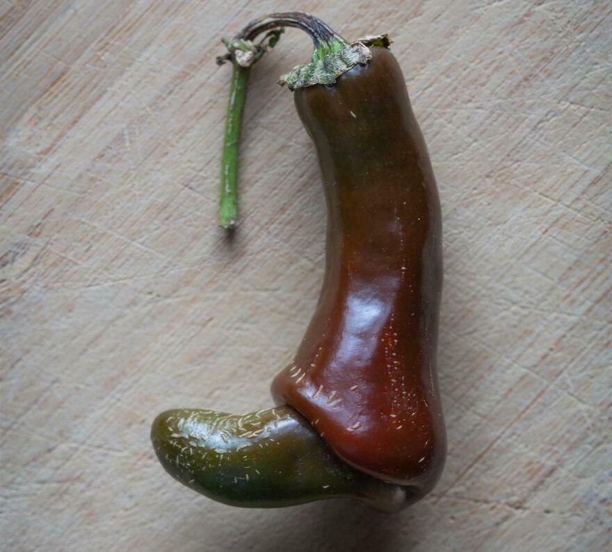 Este pimiento parece una bota