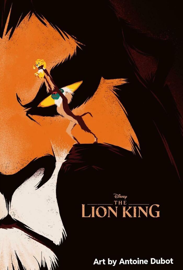 Poster conceptual de El rey león 