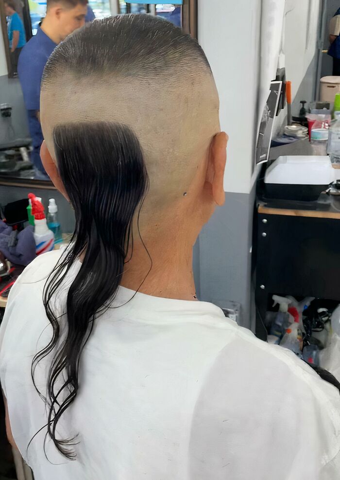 Este tipo entró y pidió exactamente esto