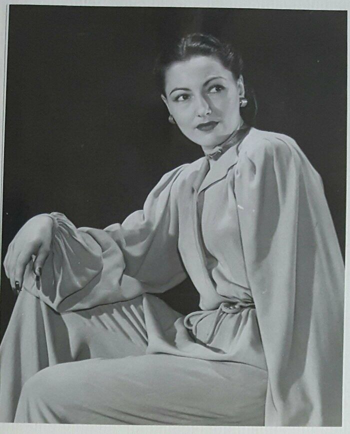 Las fotos de mi abuela como modelo, años 40-50