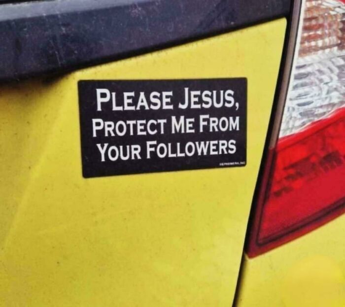 Por favor, Jesús, protégeme de tus seguidores
