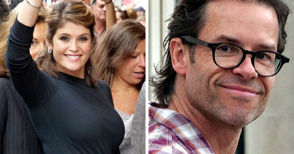Mujer sonriente saludando y hombre con gafas sonriendo, ambos ejemplos de celebridades que se desvanecieron.