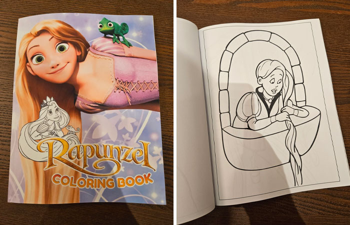 Amazon vende libros falsos de Disney para colorear