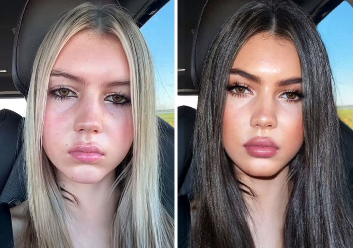 30 Comparison Pics Of How People Could Look Better With Minimal Changes