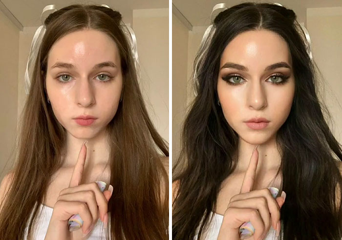 30 Comparison Pics Of How People Could Look Better With Minimal Changes