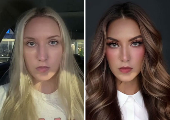 30 Comparison Pics Of How People Could Look Better With Minimal Changes