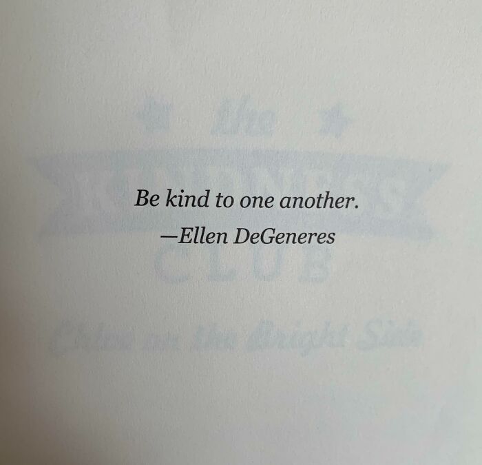 Cita de Ellen en un libro que está leyendo mi hija