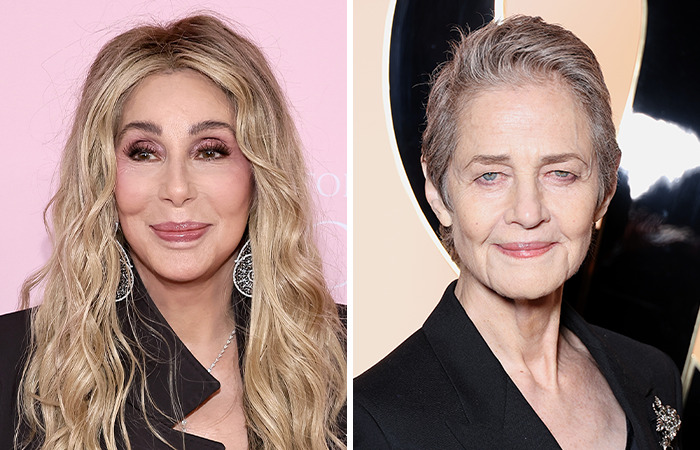 Cher y Charlotte Rampling (79)