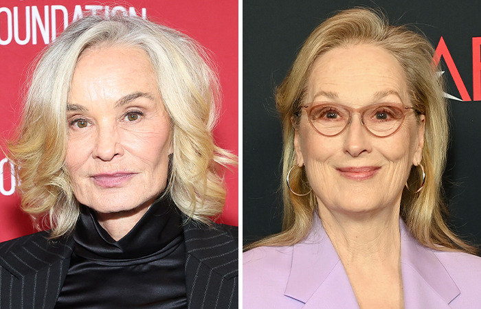 Jessica Lange y Meryl Streep (75)