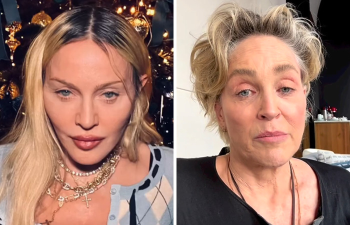 Madonna y Sharon Stone (66)