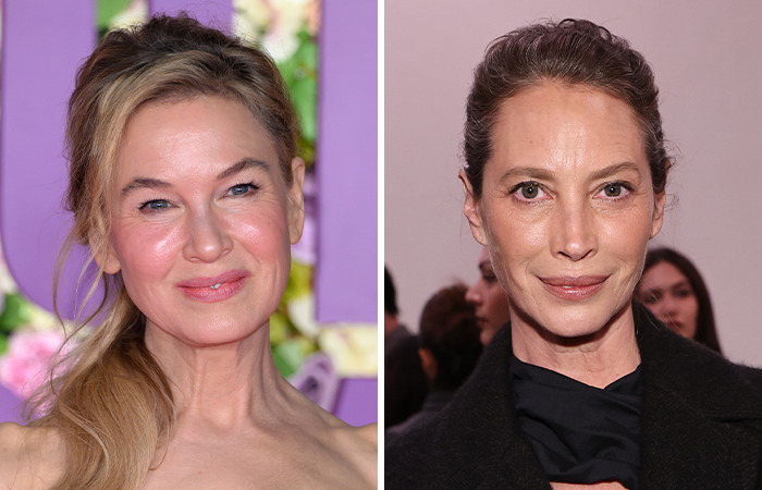Renée Zellweger y Christy Turlington (55)