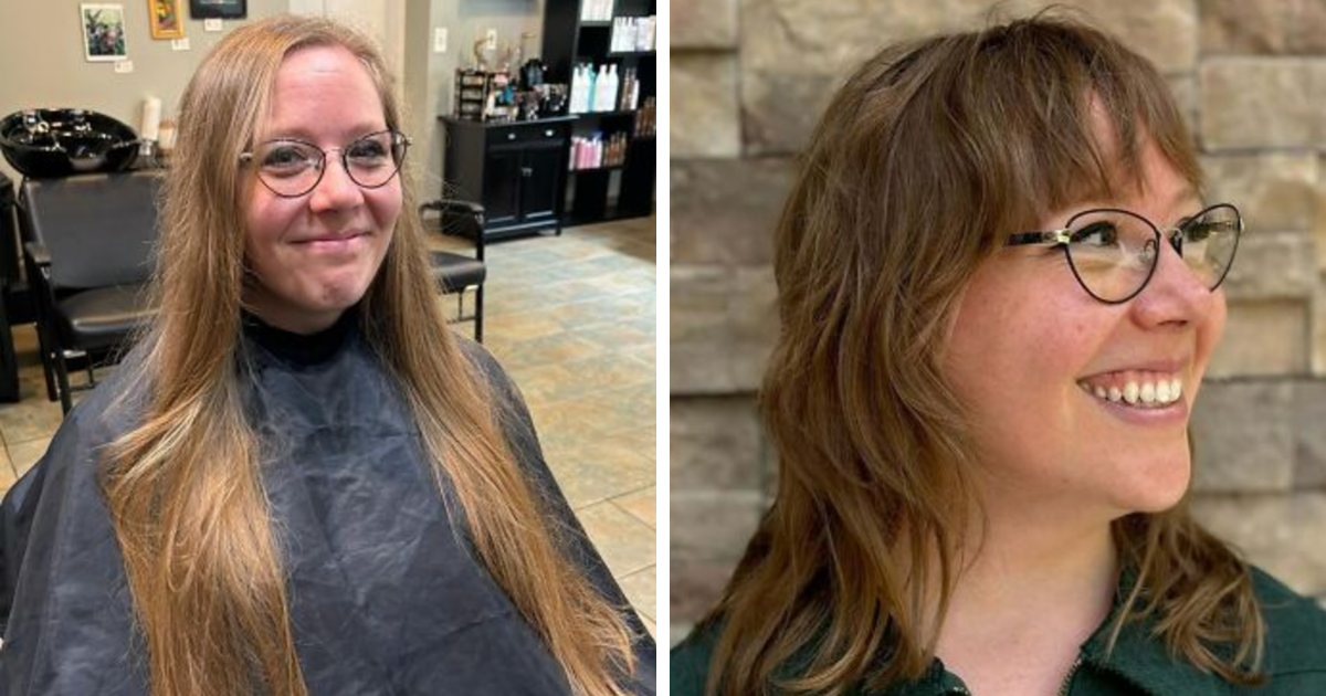 Mujer con cambio de corte de pelo mostrando cu00f3mo un buen corte puede transformar su rostro y su estilo personal.