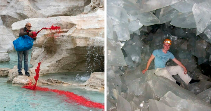 25 Fotos impactantes que demuestran que el mundo es un lugar muy extraño