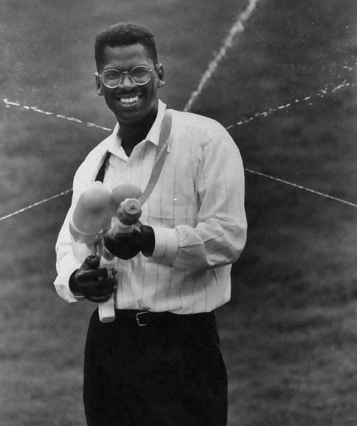 Lonnie Johnson, inventor del super empapador, 1992