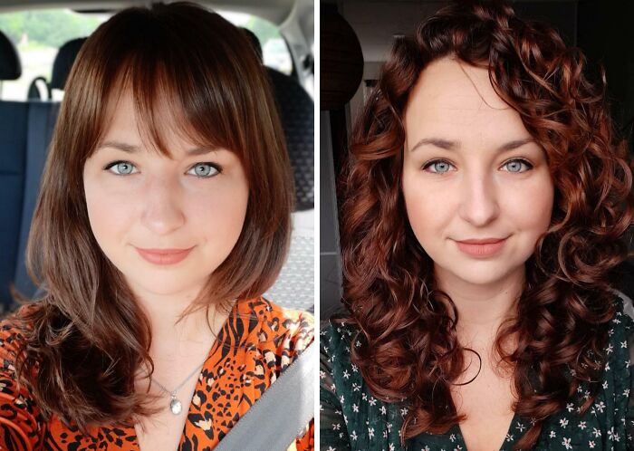Mujer mostrando pequeños cambios de apariencia en su cabello que marcaron la diferencia para ellas.