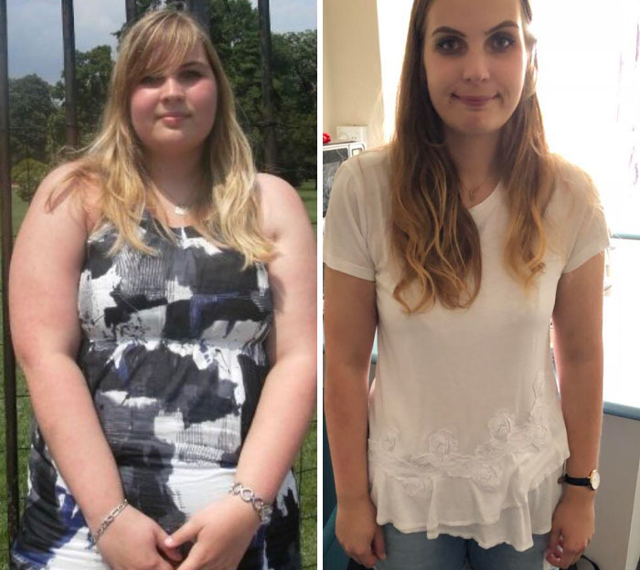 Transformación de mujer mostrando pequeños cambios de apariencia que marcaron la diferencia en su estilo personal.