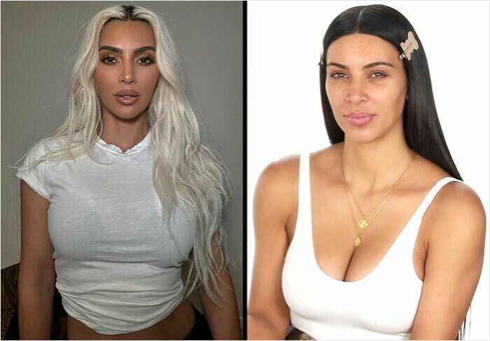 Celebridades mostrando su rostro sin maquillaje, revelando su aspecto natural y sorprendiendo a sus seguidores.