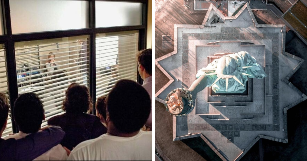 25 Fotos que ofrecen «ángulos alternativos» de eventos, lugares y cosas que quizá no hayas visto antes (nuevas imágenes)