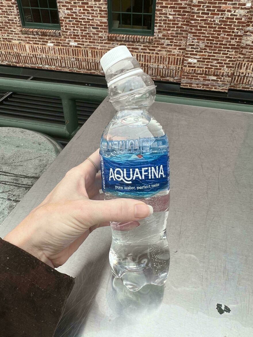 What The Heat Did To This Water Bottle