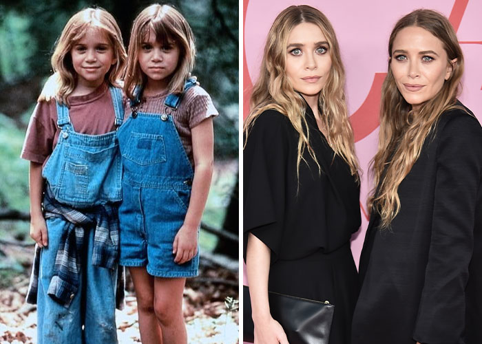 Actrices icónicas de los 90 comparadas en la infancia y actualmente mostrando su sorprendente cambio.