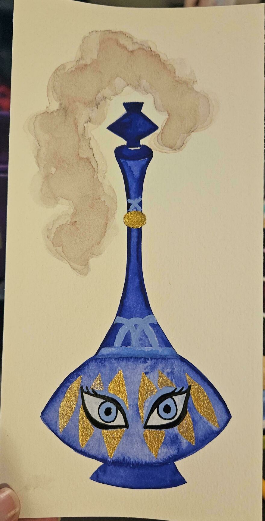I thought today's watercolor belonged here