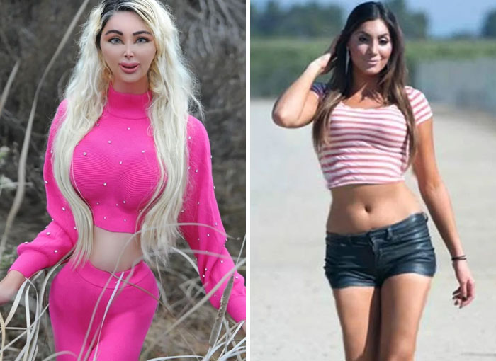 Dos mujeres posando al aire libre en imágenes que muestran momentos en los que Instagram colapsó bajo el peso de la realidad.